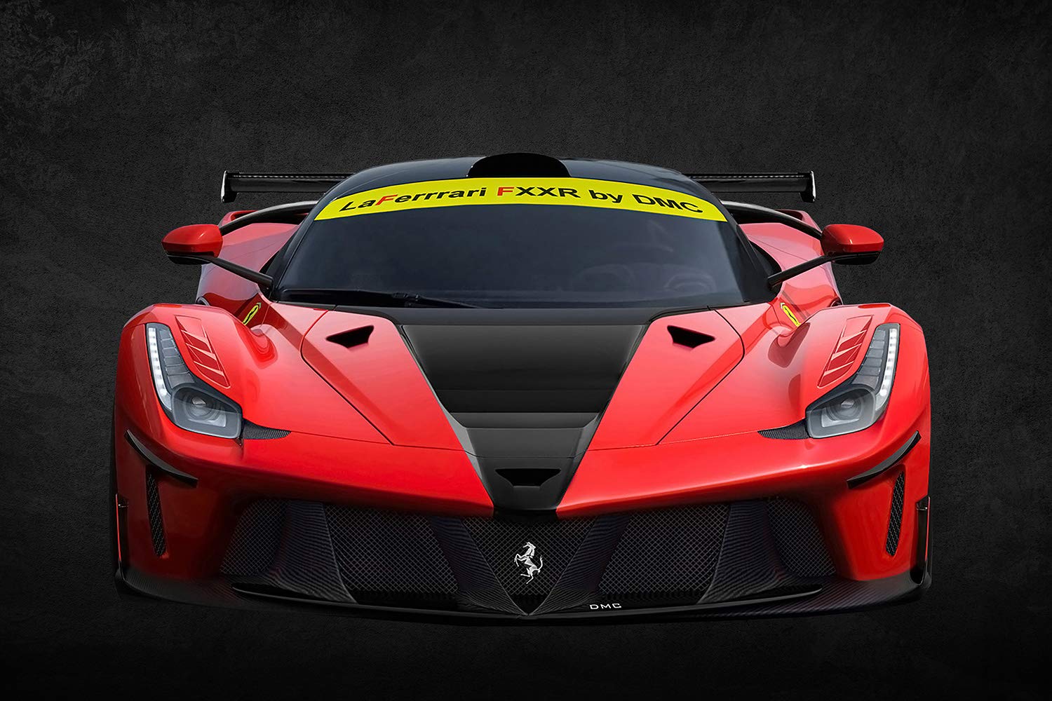 Amazon.com: FERRARI LaFERRARI FXXR - Fine Art Giclee Canvas Print